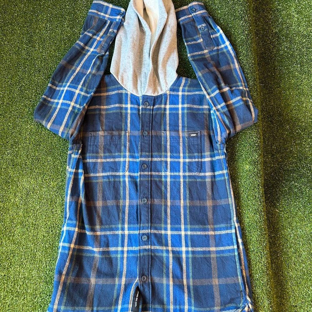 Vans Men's Blue and Navy Jacket